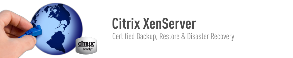 Backups via Citrix XenCenter with SEP