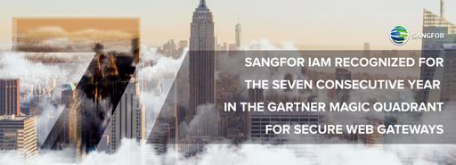 Sangfor IAM in the Gartner Magic Quadrant for SWG